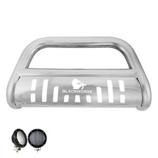 Black Horse Off Road Cbs-jeb4001sp-plfb Bumper Push Bar For Jeep Grand Cherokee
