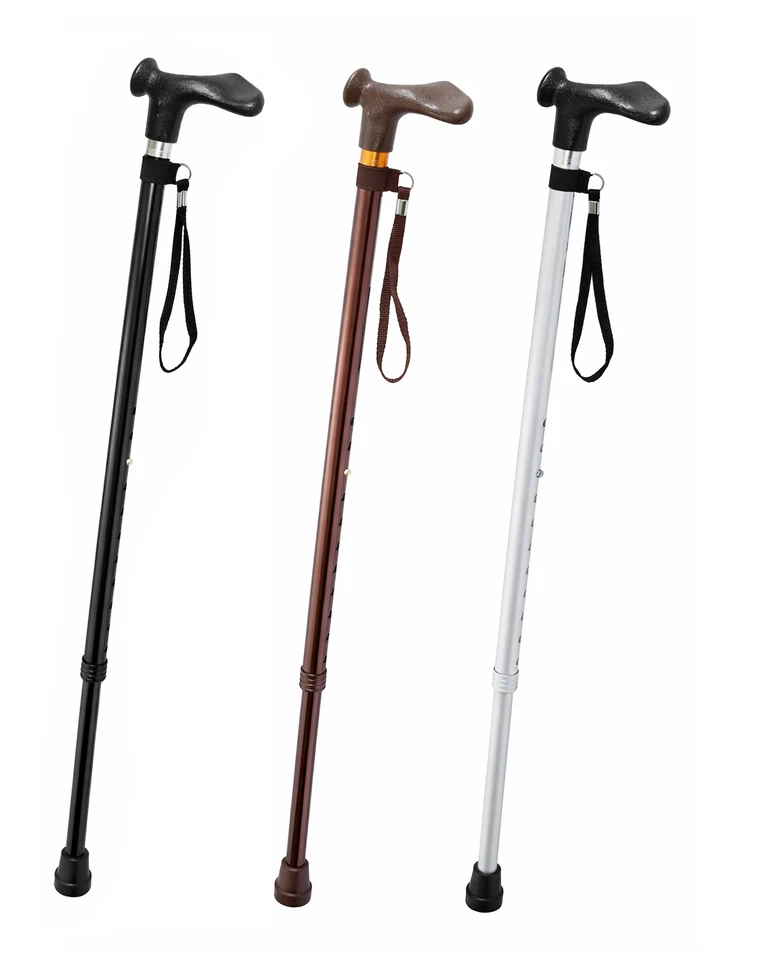 Russka Gehstock verstellbar anatomischer Griff Spazierstock Wanderstock Gehhilfe - Bild 1 von 1
