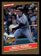 Wally Joyner 1986 Donruss Highlights #23 California Angels Baseball *165