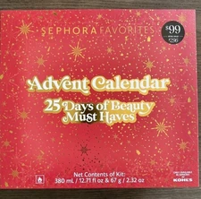 2025 Sephora Favorites Advent Calendar Holiday Gift Set Kit "IN-HAND SHIPS ASAP"