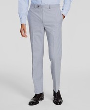 Michael Kors Men's Gray Solid Performance Marvin Dress Pants Size 38W 32L