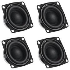 4Pcs 2" 2inch 4Ohm 10W Full Range Audio Speaker Stereo Woofer Loudspeaker for...