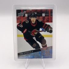 TIM STUTZLE Young Guns Rookie RC #482 OTT Senators | 2020-21 Upper Deck Series 2
