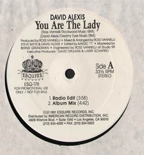 David Alexis - You Are The Lady, 12", (Vinyl)