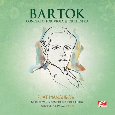 B. Bartok - Concerto for Viola & Orchestra [New CD] Alliance MOD