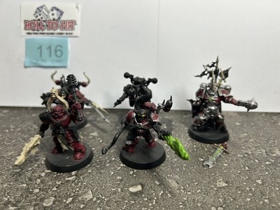 Warhammer 40k Chaos Space Marine Heretic Astartes Possessed X4 & Legionare X1
