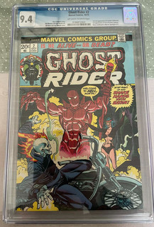 Ghost Rider #2 CGC 9.4 1973