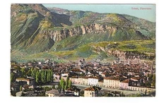 1 CARTOLINA PANORAMA TRENTO (i3107)