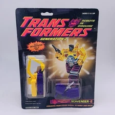 Transformers Generation 2 G2 Decepticon Scavenger #2 Devastator Toy Figure 1992