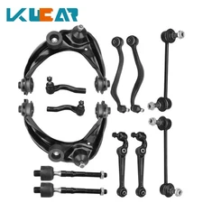 Kucar 12Pcs Front Upper Lower Control Arms Kit For Ford Fusion MKZ Milan Zephyr