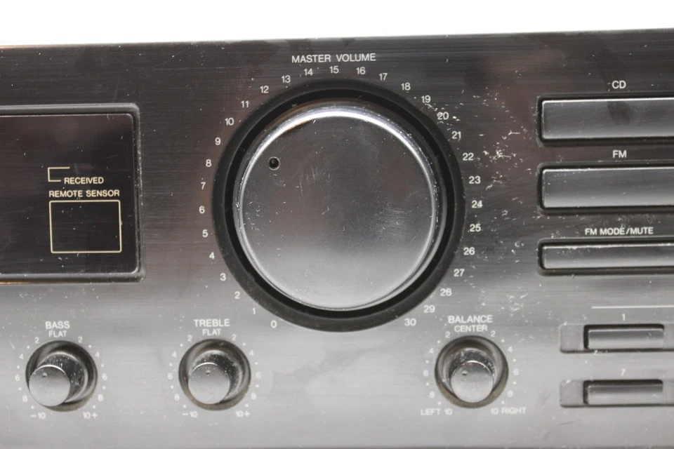 JVC RX-212 Receiver HiFi Stereo Vintage Phono 2 Channel Home Theater Audio Tuner - Image 4 of 4