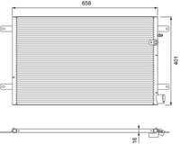 Valeo 814004 Kondensator, Klimaanlage FüR Audi