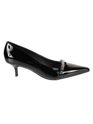 Pinko Leather Decollete Pumps in Black