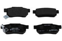 Bremsbelagsatz Scheibenbremse Hinterachse FüR Honda Lotus MG Rover Civic VI