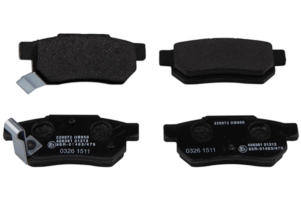 Bremsbelagsatz Scheibenbremse Hinterachse FüR Honda Lotus MG Rover Civic VI-image