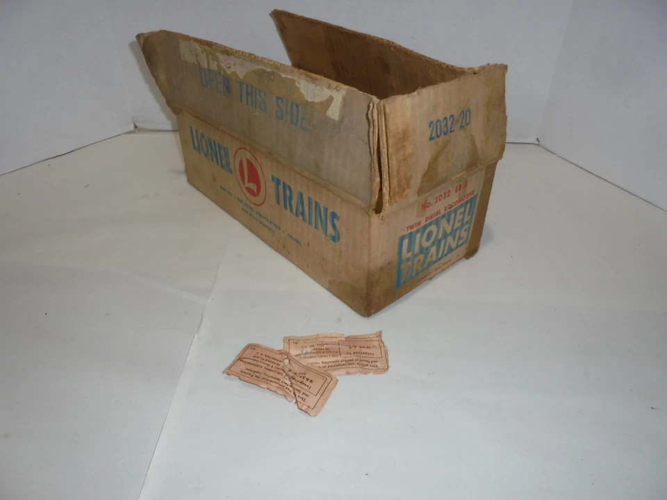 LIONEL 2032 ERIE ALCO MASTER BOX VINTAGE POST WAR - Image 2 of 4