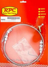 RACING POWER CO-PACKAGED Stainless Throttle Cable 24in R6054