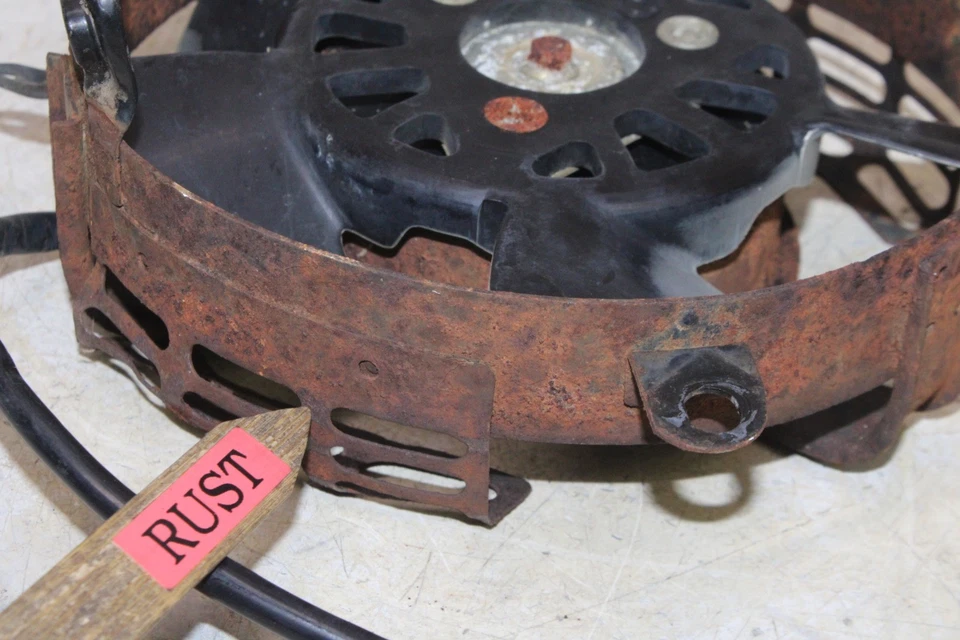 VENTILADOR DE REFRIGERACIÓN RADIADOR MOTOR FABRICANTE ORIGINAL HONDA SHADOW 700 VT700C 84-85 Foto 2 de 4