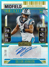 2024 Contenders DILLON JOHNSON RC Gold Auto #xx/50!!! UW Panthers