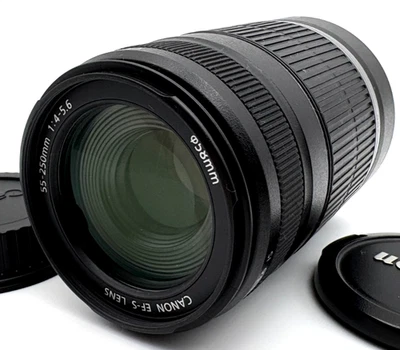 [Presque comme neuf] Objectif zoom téléobjectif Canon EF-S 55-250mm f/4-5.6 I... - Photo 1/4