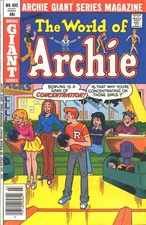 Archie Giant Series Magazine #492 FN; Archie | 1980 World of Archie Bowling - we