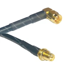 RFC240UF SMA MALE ANGLE to RP-SMA FEMALE RF Cable FAST-SHIP LOT