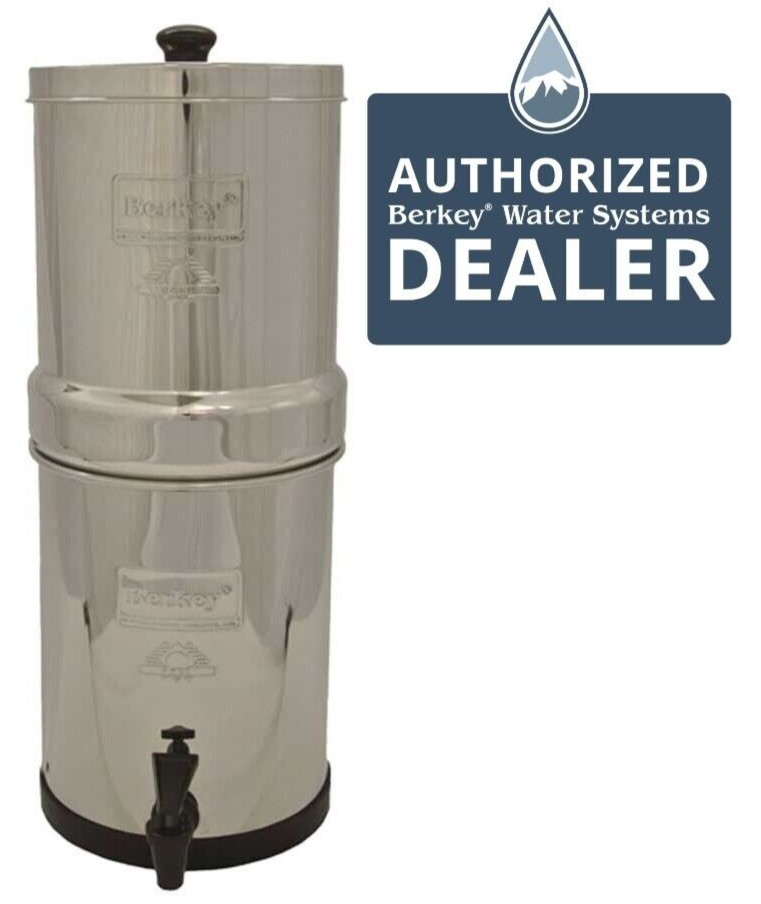 Berkey Travel Water System With 2-Ceramic Filters Brand New
