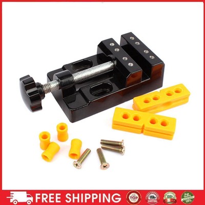 Universal 57mm Adjustable Mini Jaw Bench Clamp Drill Press Fixed Table Vise