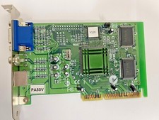 VINTAGE AOPEN PA50V 8 MB 2 CHIP SIS 6326 AGP VGA CARD MXB103