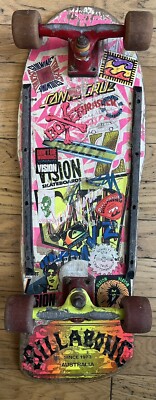 Vintage 80s Vision Gator Mark Rogowski Pro Model Skateboard Vintage 80s Vision Gator Mark Rogowski Pro Model Skateboard