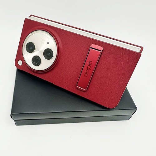 Original OPPO Find N3 Case Leather PC Metal Holder OnePlus Open Phone Cover - Picture 4 of 7