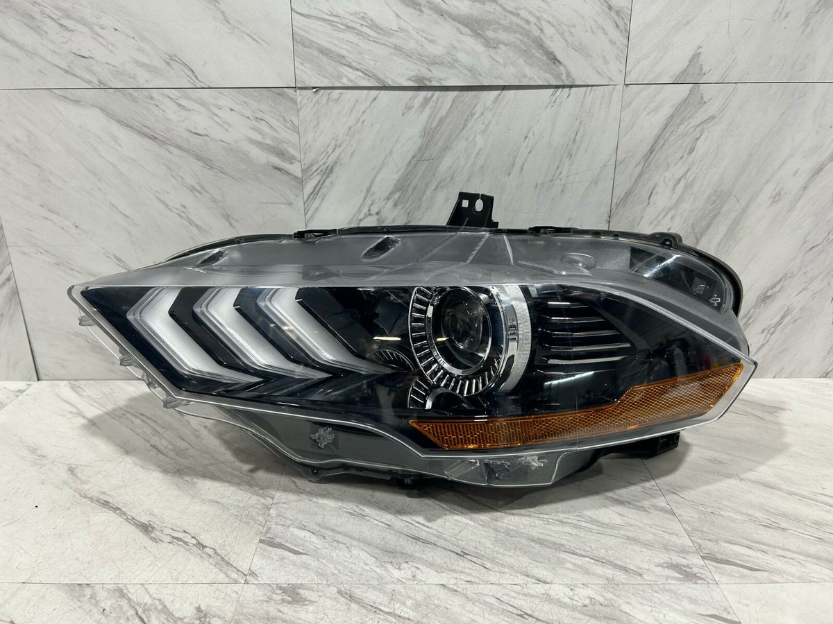 2018-2022 FORD MUSTANG HEADLIGHT ASSEMBLY OEM LEFT DRIVER SIDE LED