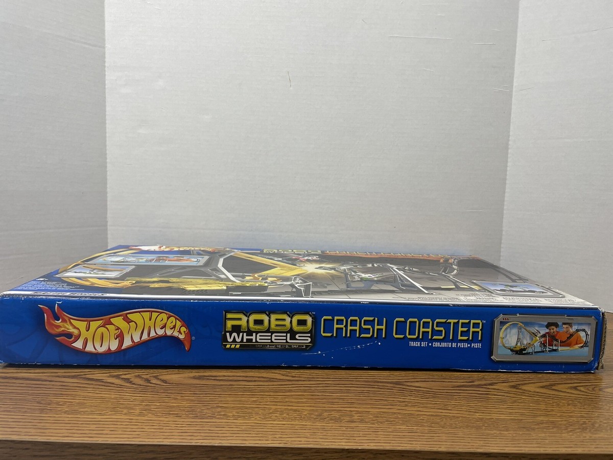 Hot Wheels Robo Wheels Crash Coaster Playset 2002 NEW SEALED | eBay