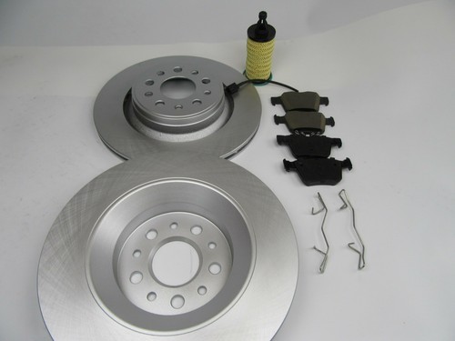 Maserati Ghibli Levante 2017-24 rear brake pads rotors TopEuro FREE ...