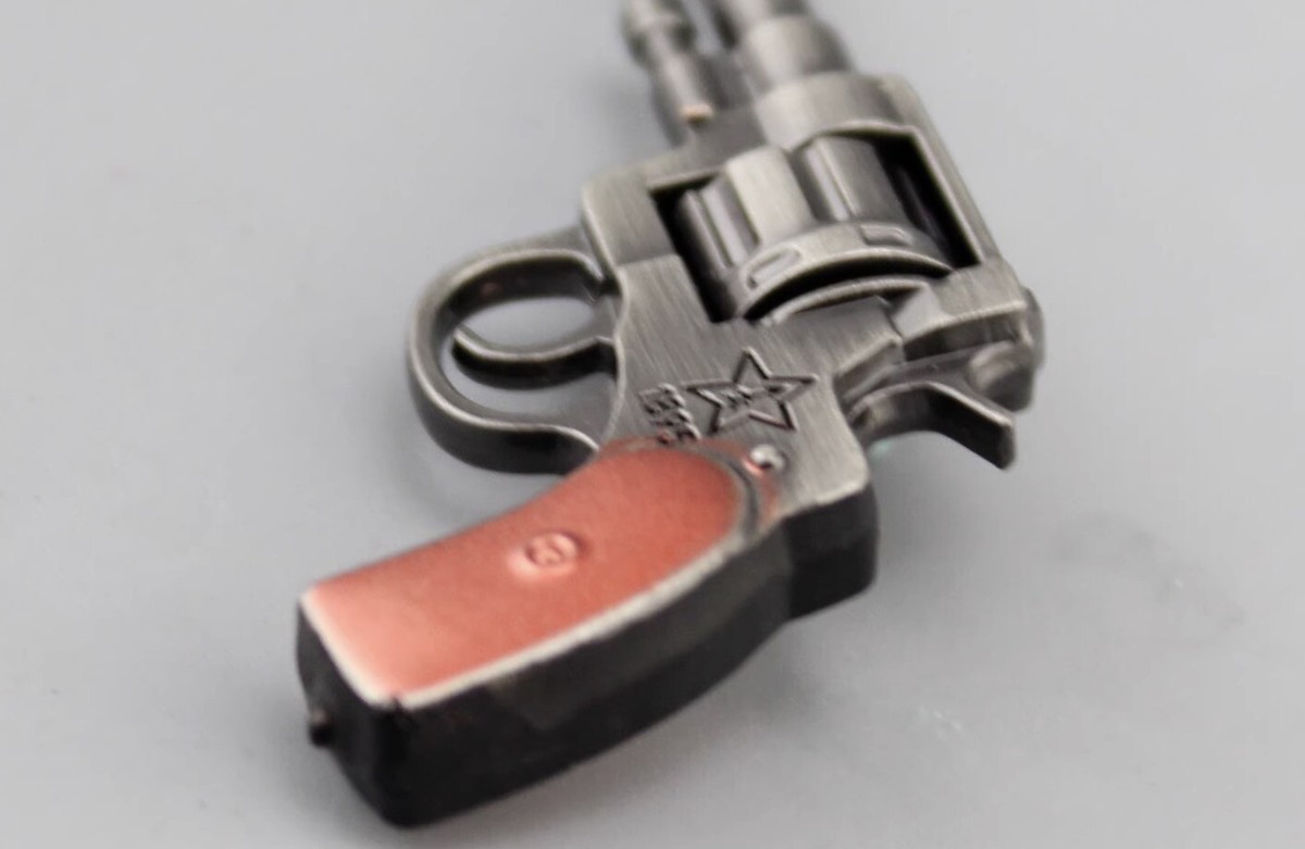 1895 Revolver Pistol Metal for 1/6th Scale 12