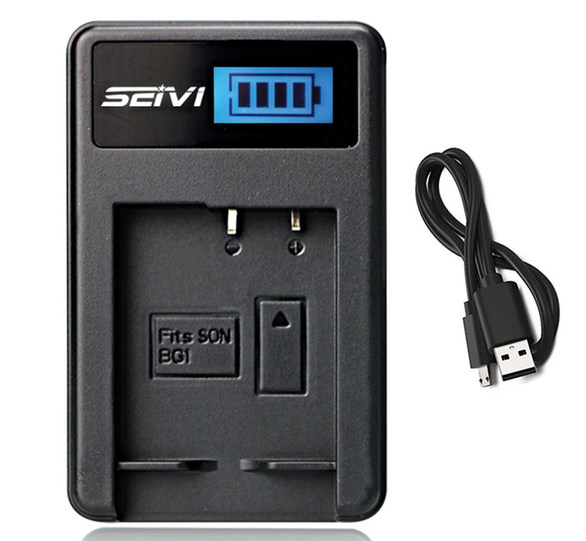 Battery Charger for Sony Cyber-shot DSC-W150,DSC-W170,DSC-W200,DSC