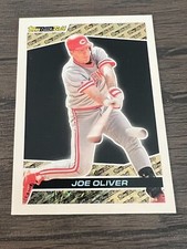 1993 Topps Back Gold Baseball Card #14 Joe Oliver Reds (M3)
