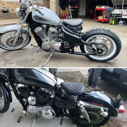 For Honda Shadow Spirit VT 750 For Bobber Motorcycle 3" Spring Seat Base Saddle - Image 4 of 4