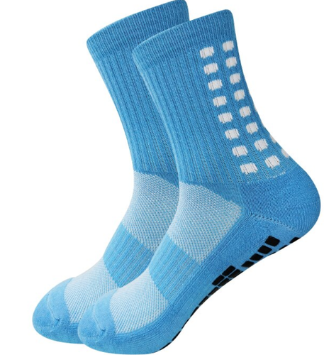 Sports Socks Anti-slip Hospital skid Soccer Basketball football PVC grip dots AU - Picture 9 of 22