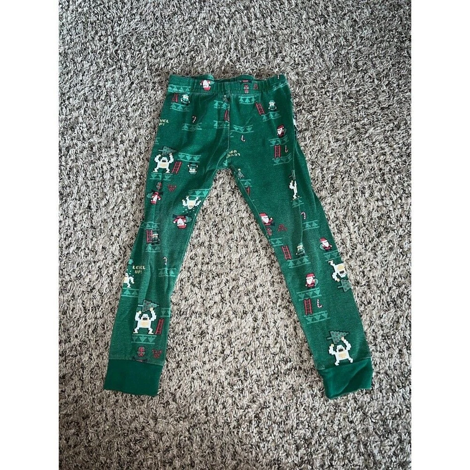 Carter's Christmas gaming boys pajamas size 5 - Image 3 of 4