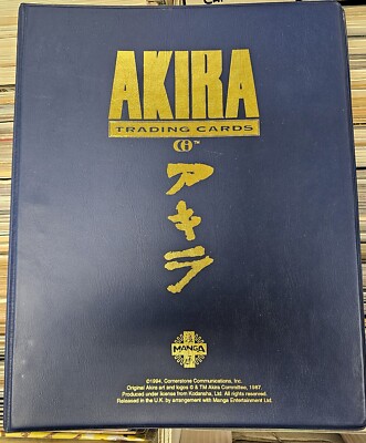 1994 Cornerstone Akira Trading Cards Sealed Foil Promo SET w Blue