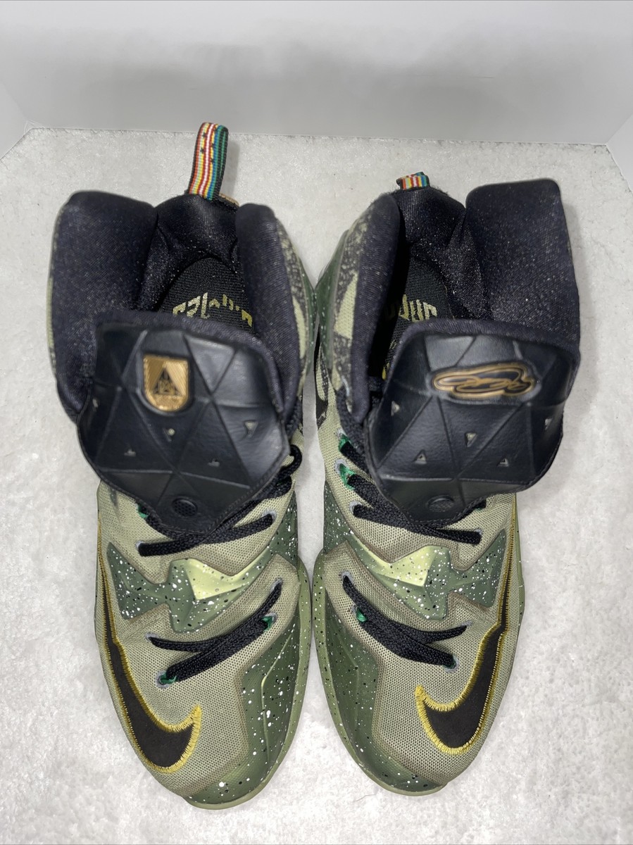 NIKE LEBRON XIII 13 AS ALL-STAR ALLIGATOR GREEN BLACK GOLD NIKE LEBRON XIII 13 AS ALL-STAR ALLIGATOR GREEN BLACK GOLD