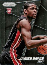 JAMES ENNIS 2014-15 Prizm ROOKIE RC #274 Heat