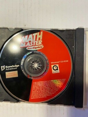Math Cd Knowledge Learning Software Math BlasterPre Algebra educational ...
