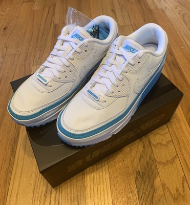 air max 90 undefeated white blue fury