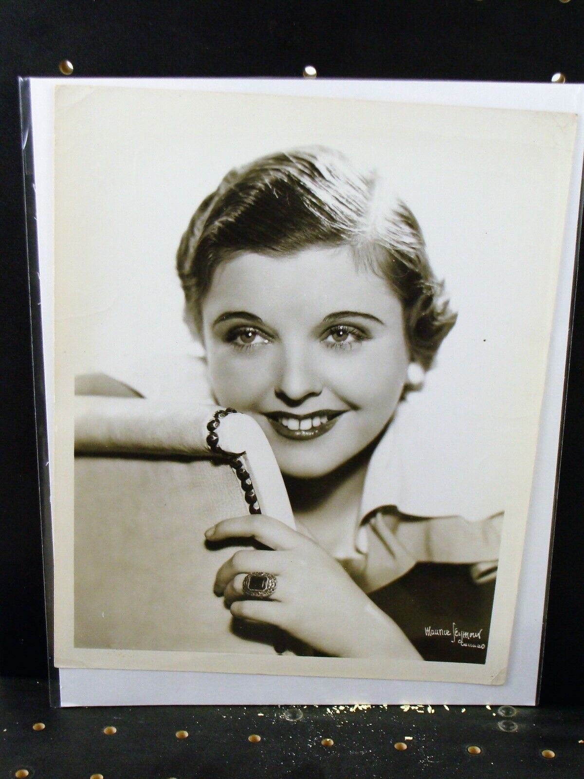 Rare Edna Odell, The Hoosier Songbird NBC Studio publicity photo