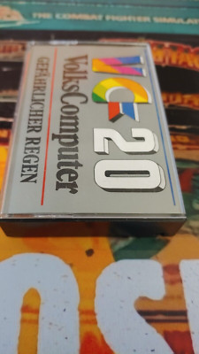 Gefährlicher Regen (1982) Commodore VIC 20 (Tape, Manual, Box) working 8-bit