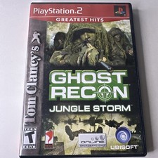 Tom Clancy's Ghost Recon Jungle Storm PS2 PlayStation 2 Complete CIB