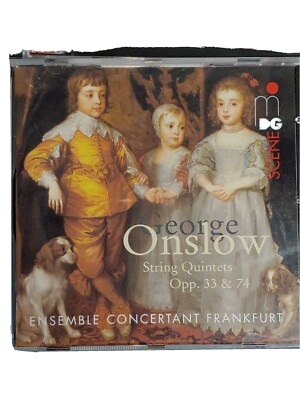 GEORGES ONSLOW - Onslow: String Quintets Op 74 & 33 - CD - **Excellent**
