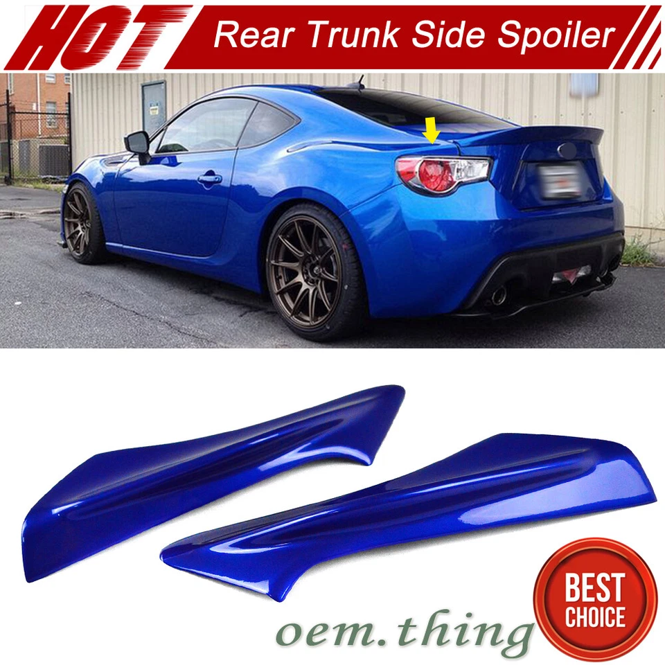 Painted #K7X Fit FOR TOYOTA 86 SUBARU BRZ SCION FR-S Rear Trunk Side Spoiler - Photo 1/1